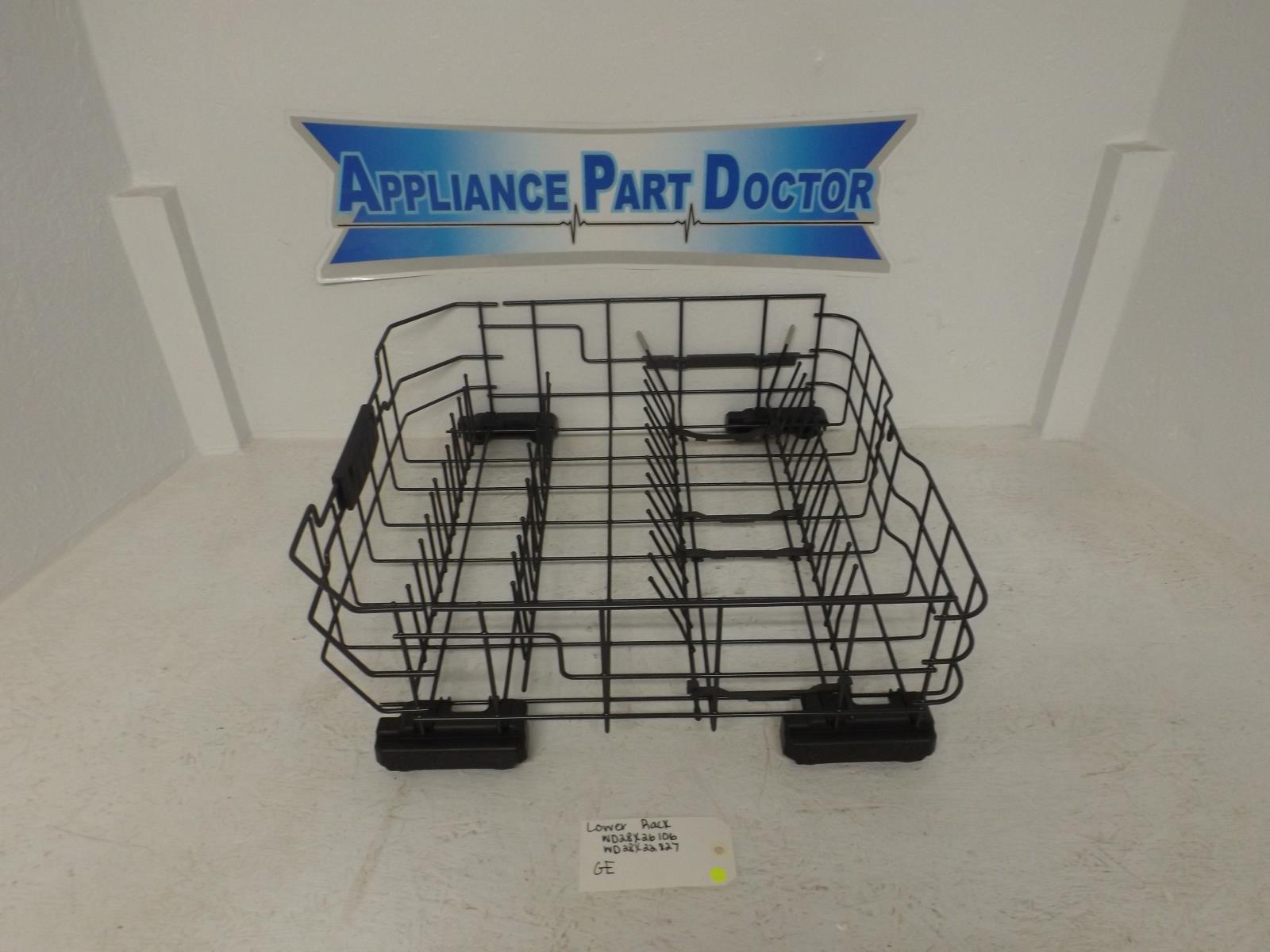 GE Dishwasher WD28X26106 WD28X22827 Lower Rack (Used) GE Dishwasher WD28X26106 WD28X22827 Lower Rack (Used)
